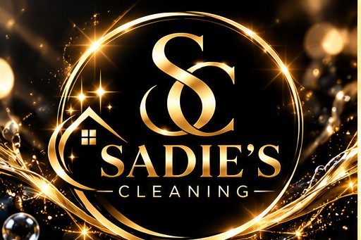 Sadie's Cleaning gold logo